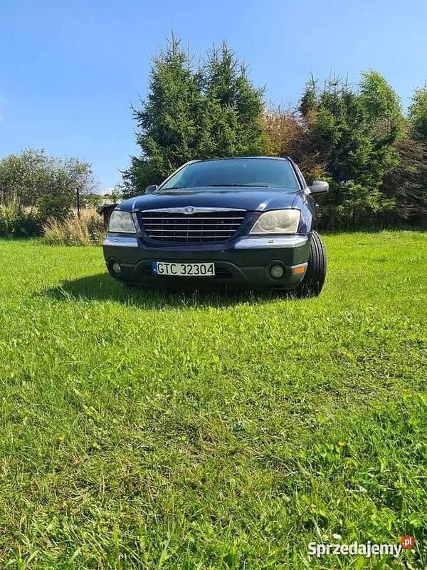 Granatowy Używany 2004 Chrysler Pacifica SUV | 14 200 zł - Obraz 1/4