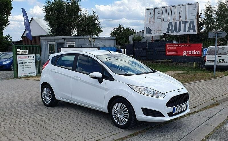 Biały Używany 2016 Ford Fiesta Hatchback | 27 600 zł (Uczciwa cena) - Obraz 1/4