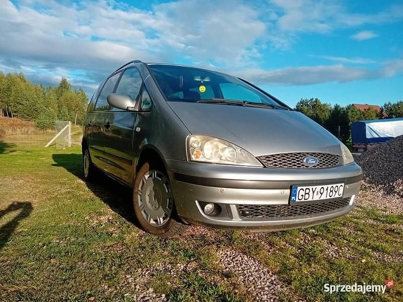 Srebrny Używany 2002 Ford Galaxy Minivan | 4500 zł (Uczciwa cena) - Obraz 1/4