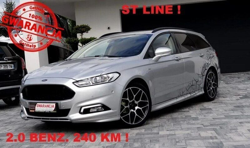 Używany Ford Mondeo 240 KM (176 kW) 2017 Srebrny (metalik) Sedan/Limuzyna