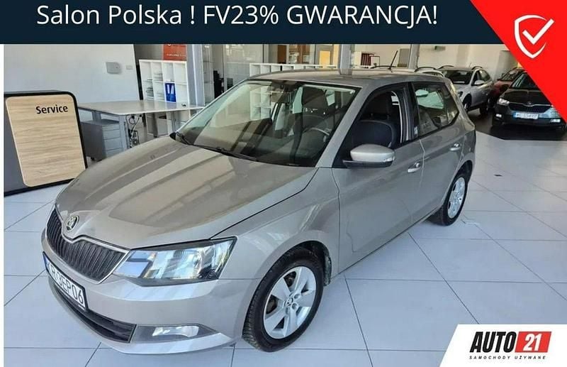 Szary (metalik) Używany 2018 Skoda Fabia Sedan/Limuzyna | 25 900 zł (Dobra cena) - Obraz 1/4