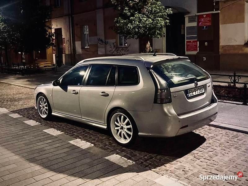Używany Saab 9-3 2009 Srebrny Kombi