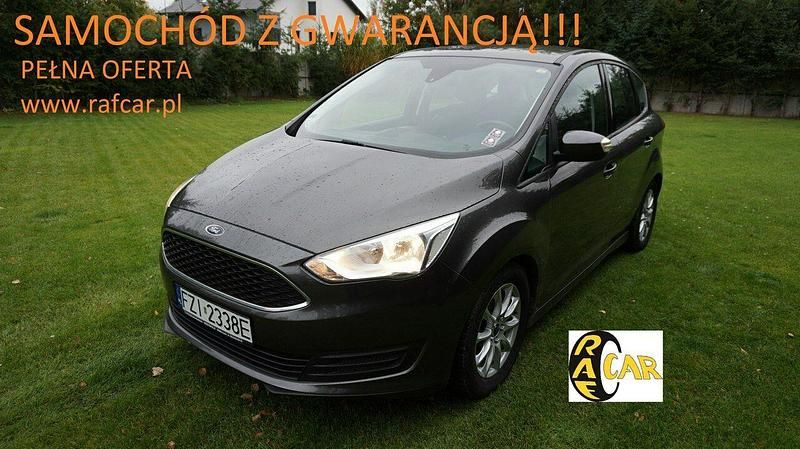 Szary Używany 2018 Ford C-MAX Minivan | 39 999 zł (Dość drogi) - Obraz 1/4