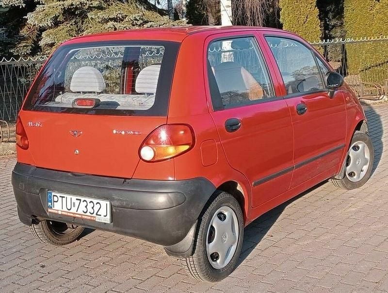 Używany Chevrolet Matiz 1999 Czerwony Hatchback