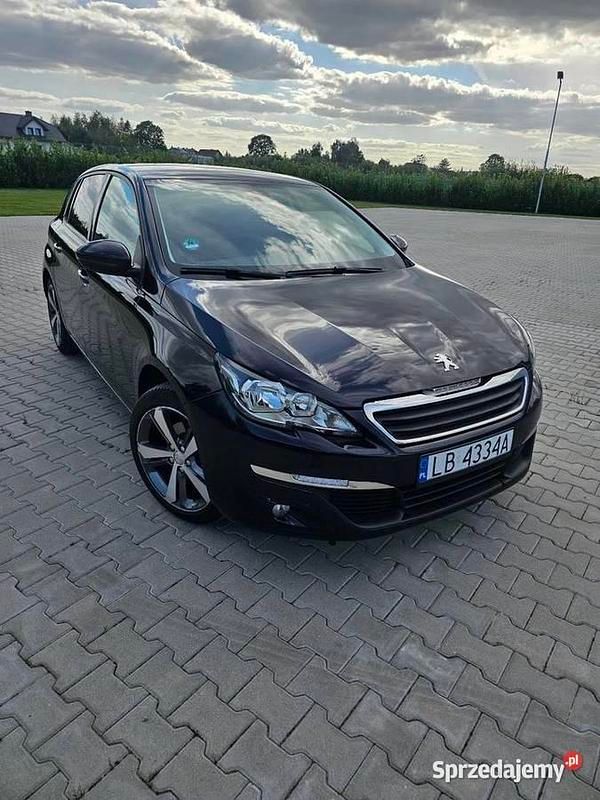 Granatowy Używany 2014 Peugeot 308 Hatchback | 21 900 zł (Uczciwa cena) - Obraz 1/4