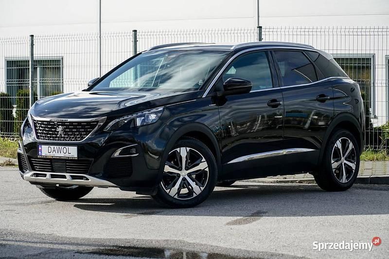 Biały Używany 2018 Peugeot 3008 GT-line SUV | 72 900 zł (Drogi) - Obraz 1/4