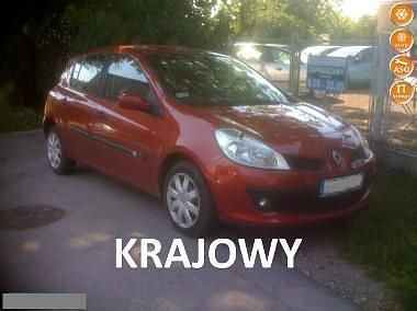 Bordowy Używany 2008 Renault Clio III Hatchback | 18 900 zł - Obraz 1/4