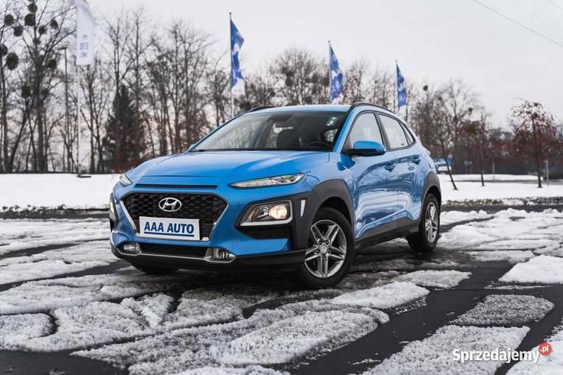 Używany Hyundai Kona 120 KM (88 kW) 2019 Niebieski SUV