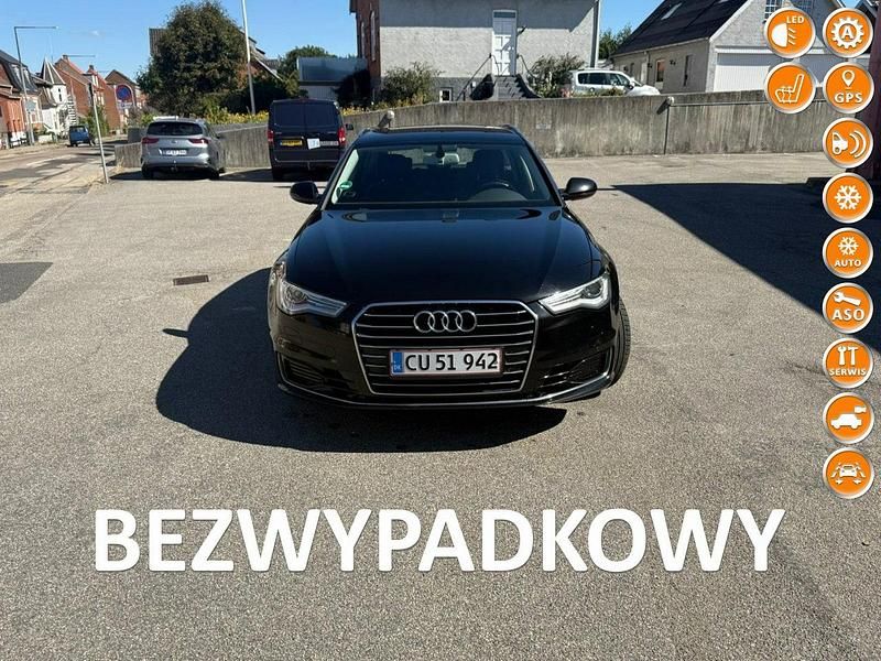 Czarny Używany 2016 Audi A6 Kombi | 66 000 zł (Uczciwa cena) - Obraz 1/4