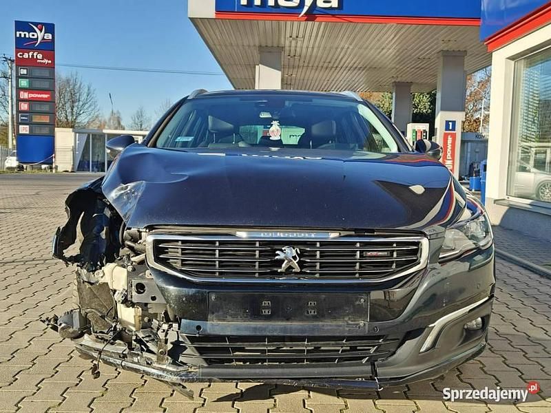 Niebieski Używany 2016 Peugeot 508 Kombi | 12 900 zł - Obraz 1/4