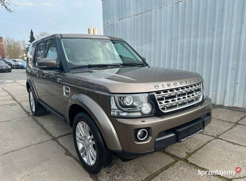 Złoty Używany 2014 Land Rover Discovery 4 SUV | 72 000 zł - Obraz 1/4