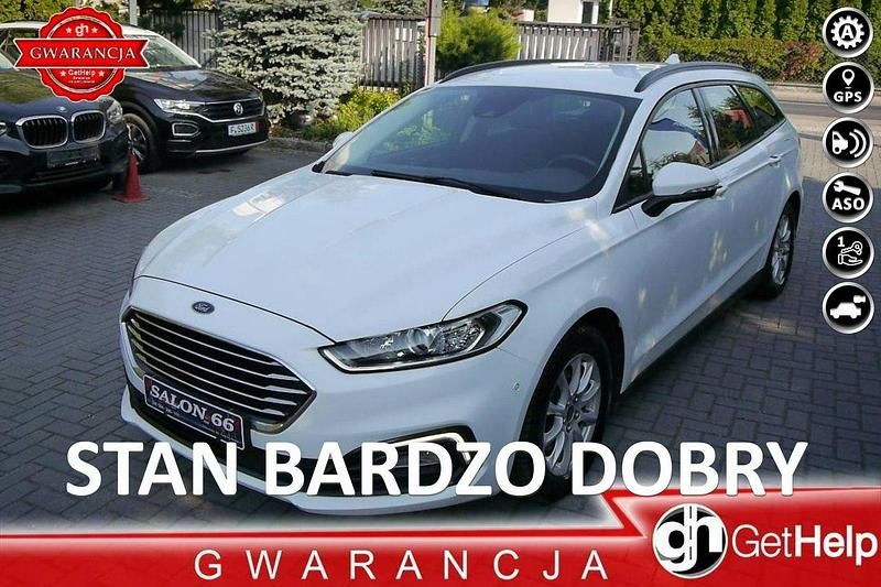 Biały (metalik, perła) Używany 2021 Ford Mondeo Kombi | 61 800 zł (Super Cena) - Obraz 1/4
