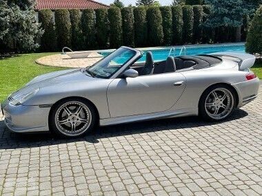 Srebrny Używany 2001 Porsche 996 Kabriolet | 165 000 zł - Obraz 1/4