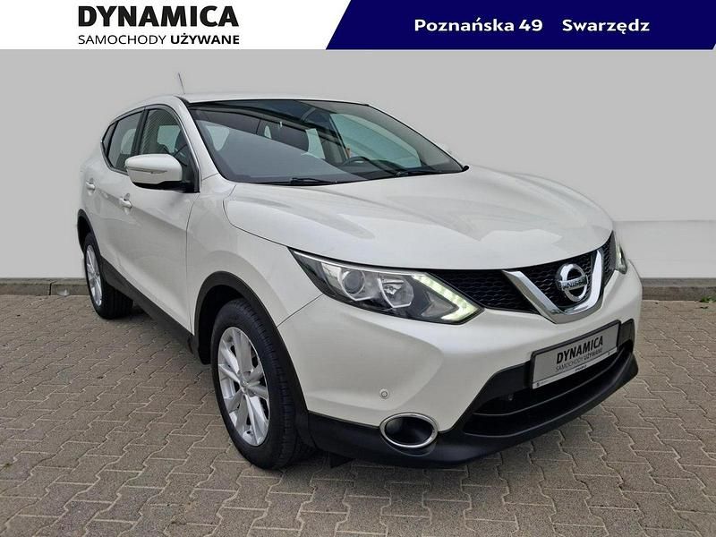 Biały Używany 2014 Nissan Qashqai SUV | 41 900 zł (Uczciwa cena) - Obraz 1/4