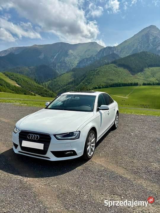 Biały Używany 2014 Audi A4 Sedan/Limuzyna | 59 950 zł - Obraz 1/4