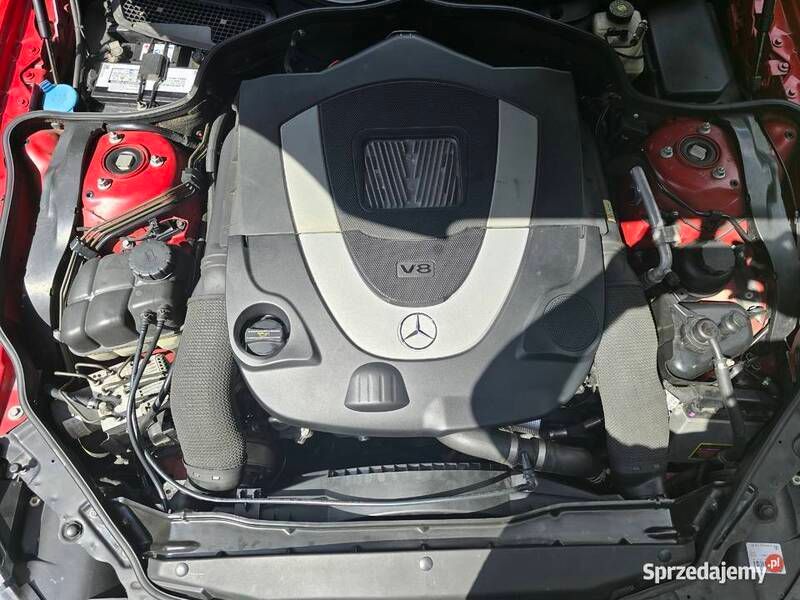 Czerwony Używany 2009 Mercedes SL550 Kabriolet | 235 000 zł - Obraz 1/4