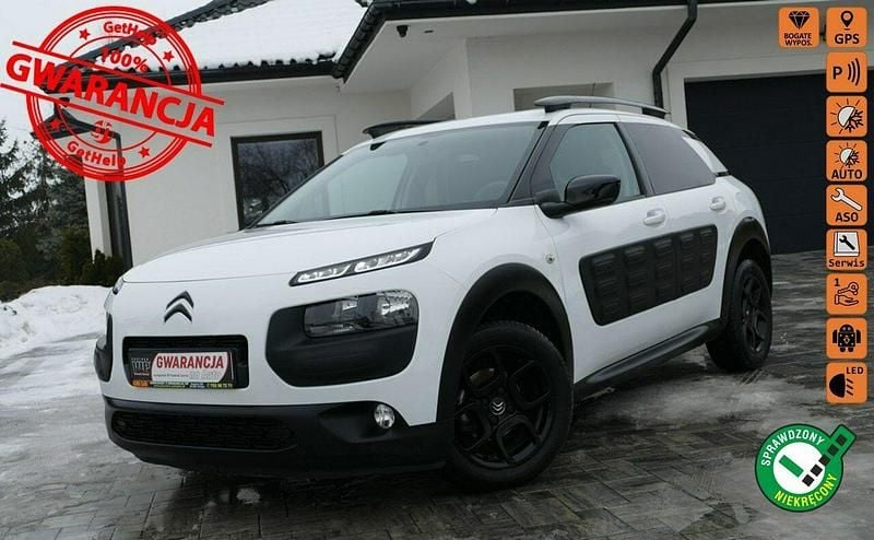 Biały Używany 2018 Citroën C4 Cactus Hatchback | 30 900 zł - Obraz 1/4