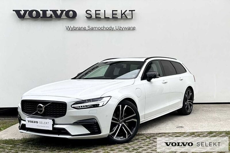 Biały Używany 2022 Volvo V90 Kombi | 209 900 zł - Obraz 1/3