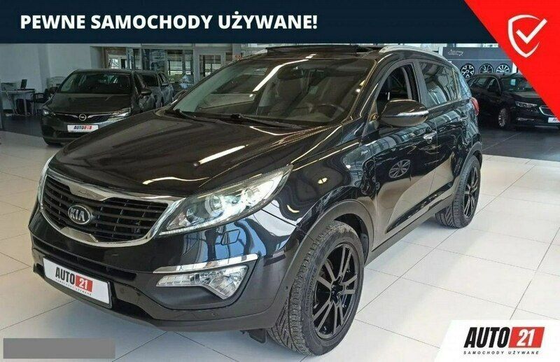 Czarny Używany 2013 Kia Sportage SUV | 44 900 zł (Uczciwa cena) - Obraz 1/4