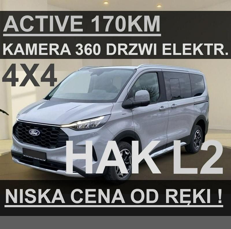 Szary Nowe 2025 Ford Tourneo Custom Active Van | 299 000 zł - Obraz 1/4