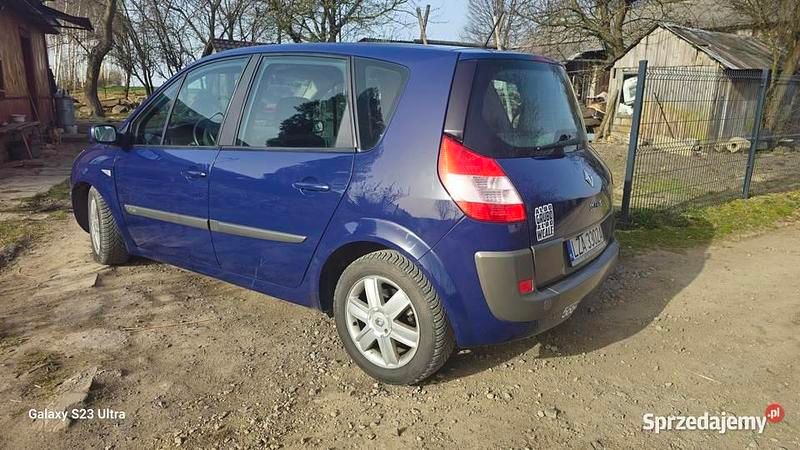 Granatowy Używany 2004 Renault Scénic II Minivan | 6100 zł (Uczciwa cena) - Obraz 1/4