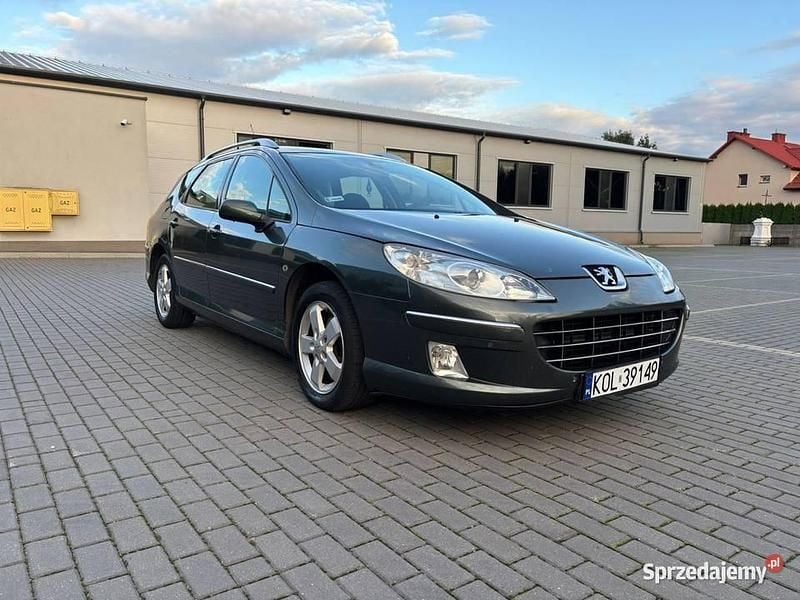 Szary Używany 2009 Peugeot 407 Kombi | 6900 zł (Dobra cena) - Obraz 1/4