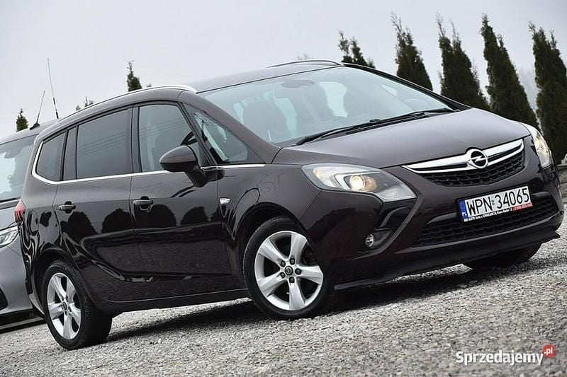 Brązowy Używany 2013 Opel Zafira Minivan | 25 900 zł (Dobra cena) - Obraz 1/4