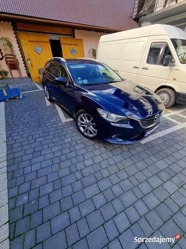 Granatowy Używany 2014 Mazda 6 Kombi | 22 000 zł (Super Cena) - Obraz 1/4