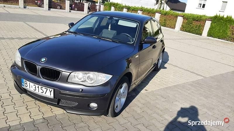 Szary Używany 2004 BMW 116 Hatchback | 15 900 zł (Drogi) - Obraz 1/4
