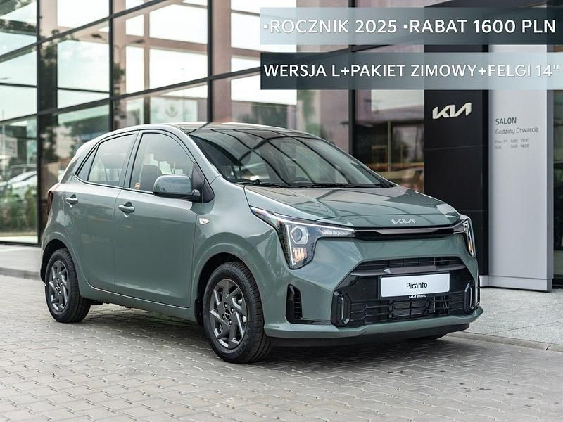 Zielony (metalik) Nowe 2025 Kia Picanto Hatchback | 75 900 zł - Obraz 1/4