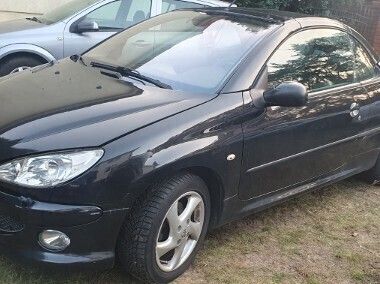 Czarny Używany 2005 Peugeot 206 Kabriolet | 4900 zł - Obraz 1/4