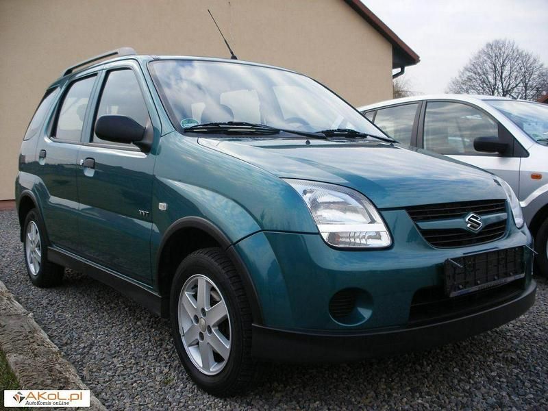 Zielony (metalik) Używany 2005 Suzuki Ignis Hatchback | 15 990 zł - Obraz 1/1