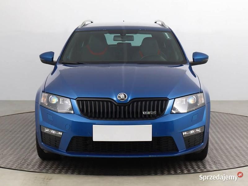 Niebieski Używany 2013 Skoda Octavia RS Kombi | 42 999 zł (Drogi) - Obraz 1/4