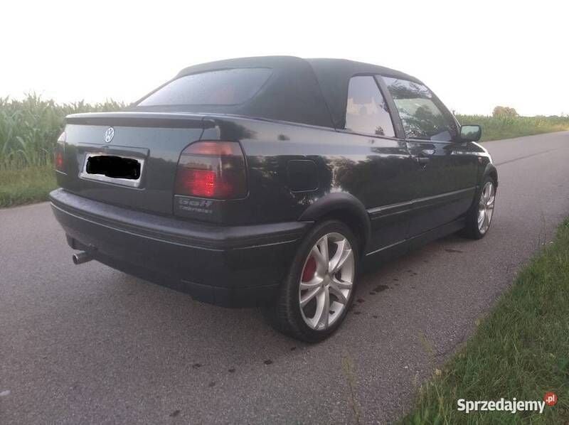 Używany VW Golf Cabriolet 1994 Zielony Kabriolet
