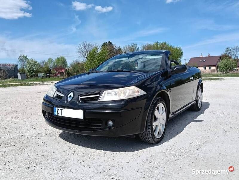 Czarny Używany 2007 Renault Mégane Cabriolet Kabriolet | 14 900 zł - Obraz 1/4