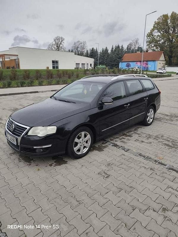 Niebieski ciemny Używany 2008 VW Passat Kombi | 6999 zł (Uczciwa cena) - Obraz 1/4