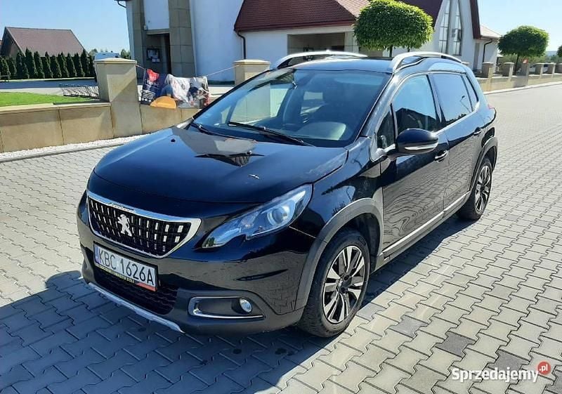 Czarny Używany 2016 Peugeot 2008 SUV | 27 900 zł (Dobra cena) - Obraz 1/4