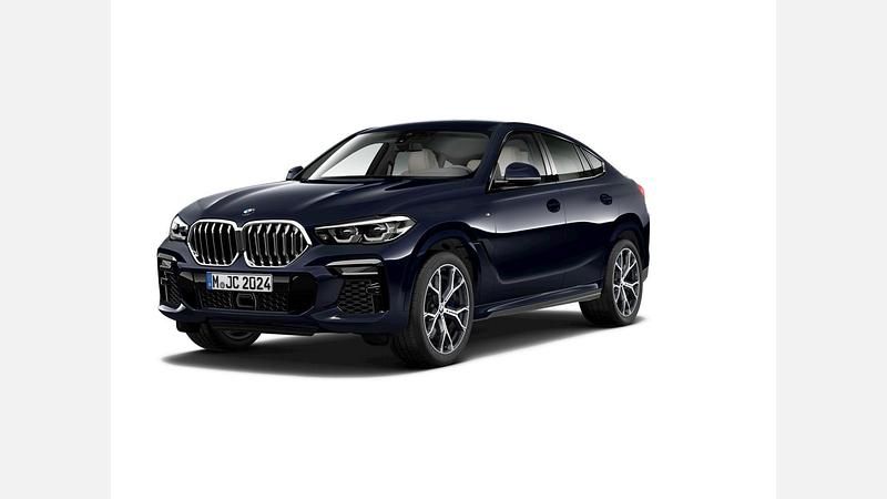 Czarny carbon m metalizowany Używany 2022 BMW X6 Shadowline SUV | 289 000 zł - Obraz 1/3