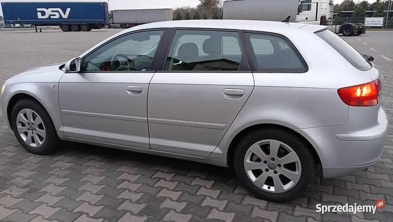 Srebrny Używany 2006 Audi A3 Hatchback | 25 900 zł (Drogi) - Obraz 1/4