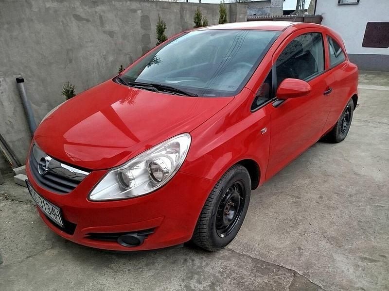 Używany Opel Corsa 2009 Czerwony Hatchback