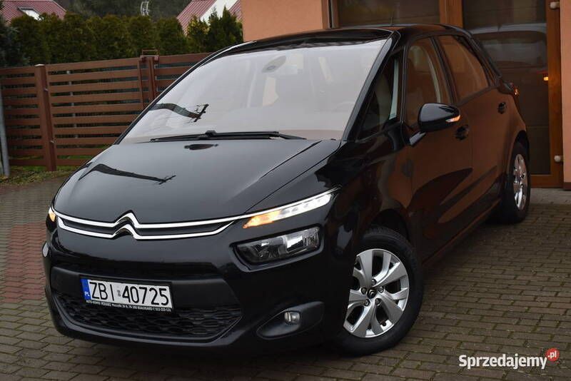 Czarny Używany 2014 Citroën C4 Picasso Minivan | 47 000 zł - Obraz 1/4