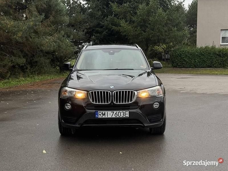 Czarny Używany 2017 BMW X3 SUV | 77 300 zł - Obraz 1/4