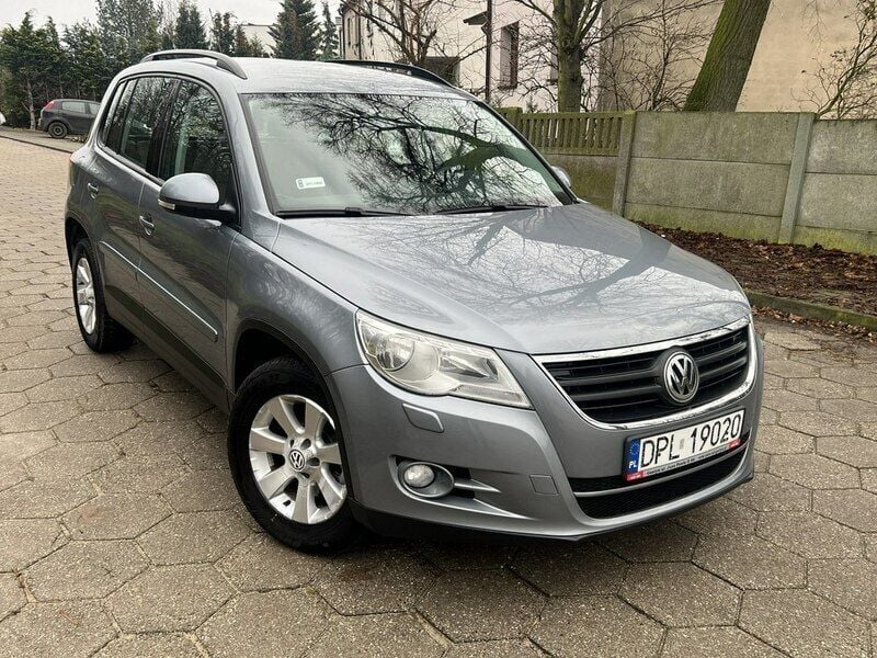 Szary Używany 2008 VW Tiguan SUV | 27 999 zł (Drogi) - Obraz 1/4