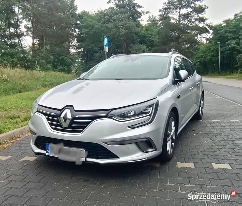 Srebrny Używany 2019 Renault Mégane GrandTour Kombi | 45 990 zł (Uczciwa cena) - Obraz 1/4