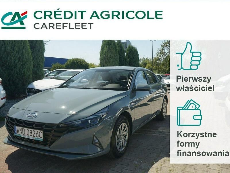 Szary Używany 2022 Hyundai Elantra Sedan/Limuzyna | 57 800 zł (Dobra cena) - Obraz 1/4