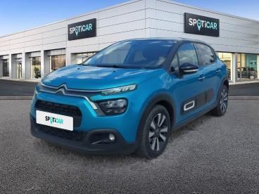 Niebieski Używany 2022 Citroën C3 PureTech Hatchback | 52 900 zł (Uczciwa cena) - Obraz 1/4