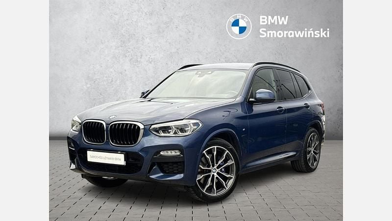 Phytonic blue metallic metalizowany Używany 2018 BMW X3 Performance SUV | 129 900 zł (Drogi) - Obraz 1/3