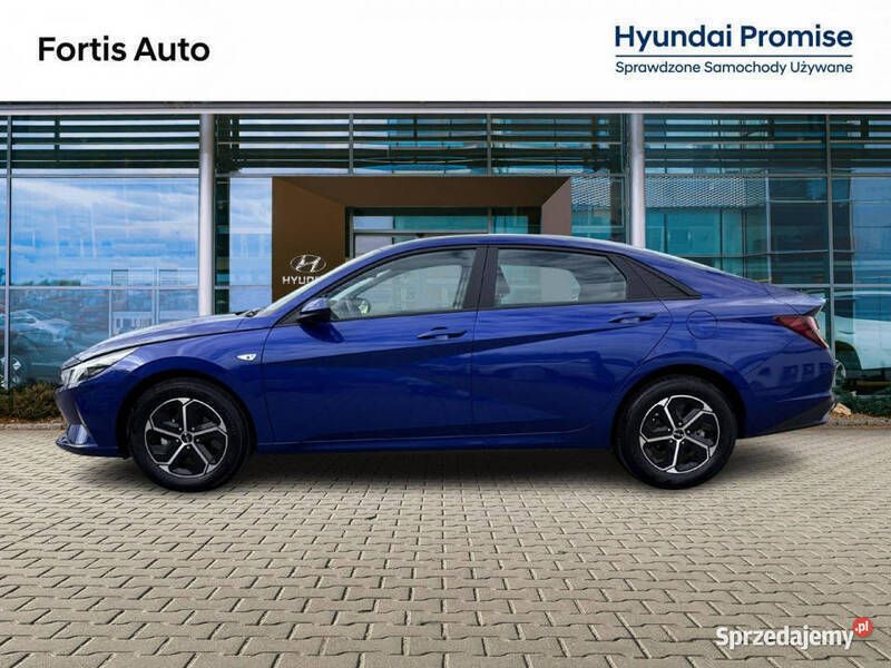 Niebieski Używany 2023 Hyundai Elantra Sedan/Limuzyna | 84 900 zł (Dobra cena) - Obraz 1/4