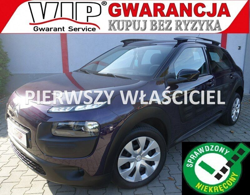 Fioletowy Używany 2016 Citroën C4 Cactus Hatchback | 28 900 zł (Uczciwa cena) - Obraz 1/4