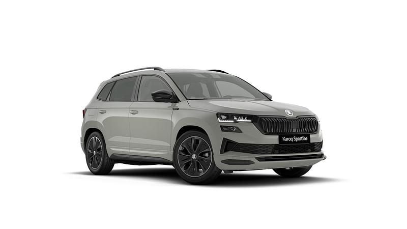 Szary graphite metalizowany Nowe 2026 Skoda Karoq SportLine SUV | 190 600 zł (Uczciwa cena) - Obraz 1/3